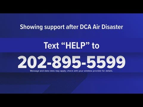 Memorial for 67 victims of midair collision at Maryland church