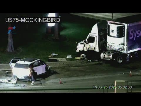 DFW traffic updates: Multiple crashes Friday morning