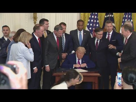 Trump signs bill overturning California's vehicle emissions bill