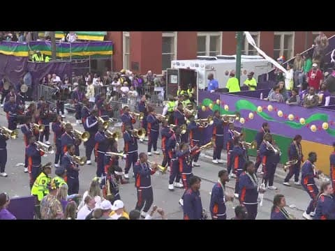 Langston University from Oklahoma in Krewe of Thoth