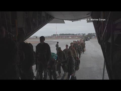 President Trump sends US Marines to Guantanamo Bay to help house detained migrants