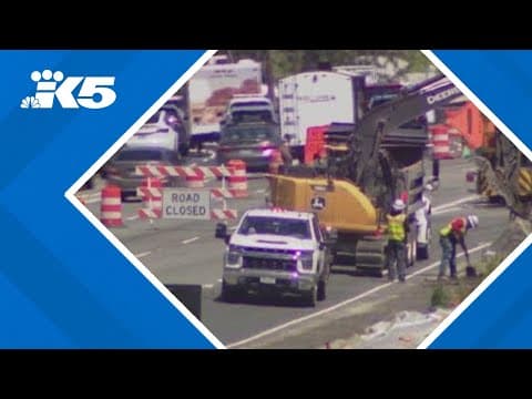 WSDOT apologizes after extensive traffic mess during I-405 construction