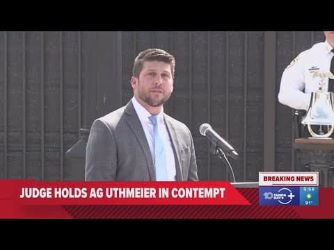 Judge finds Florida attorney general in contempt over immigration law