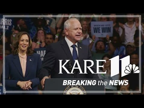 Gov. Walz gets tough on campaign trail