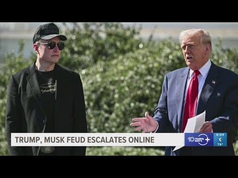 Trump and Musk's relationship implodes after social media feud