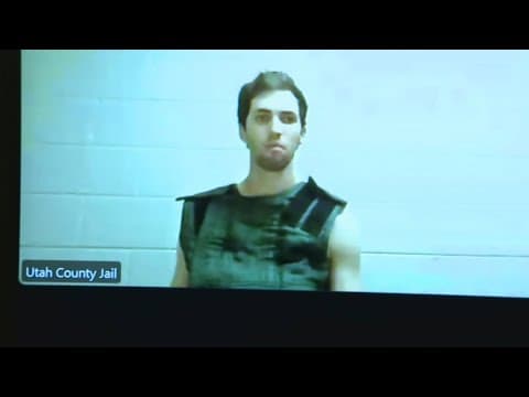 Suspect in Kirk killing charged with aggravated murder as prosecutor says DNA found on gun trigger