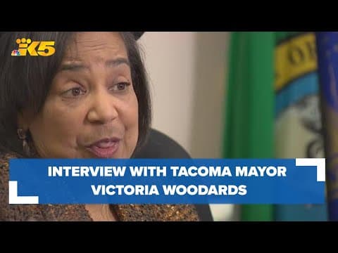 Tacoma Mayor Victoria Woodards sits down with KING 5