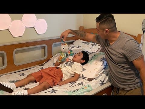 'I can tell he's there' | Boy goes home 6 months after horrific crash that killed mother, brother