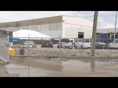 Unhoused residents checked into temporary shelter in New Orleans