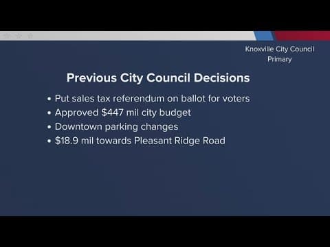 Polling places prepare for Knoxville city council primary election