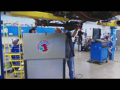 Auto students get hands-on experience through James Madison High School's program