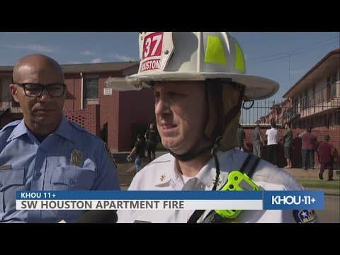 HFD assistant chief says apartment fire spread quickly because of the wind and lack of firewalls