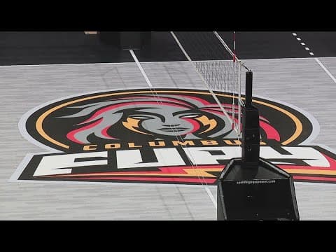 Floors installed for Columbus Fury at Nationwide Arena