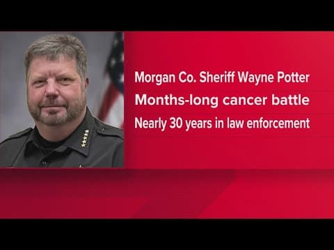 Morgan County Sheriff dead at 50