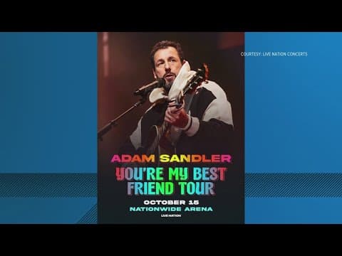 Adam Sandler to perform at Nationwide Arena in October
