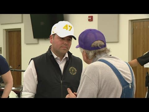 Lt. Gov. Beckwith faces tough questions on race and education during Ellettsville town hall