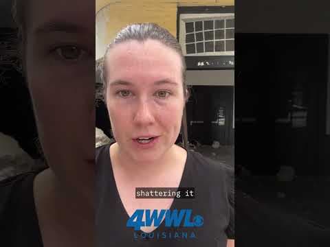 An SUV slammed into The Howlin’ Wolf, damaging the venue’s entrance and injuring one person