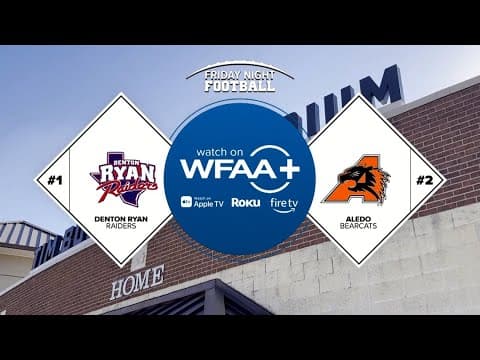 Friday Night Football Replay: #1 Denton Ryan vs. #2 Aledo (Full Game, Clean Version)