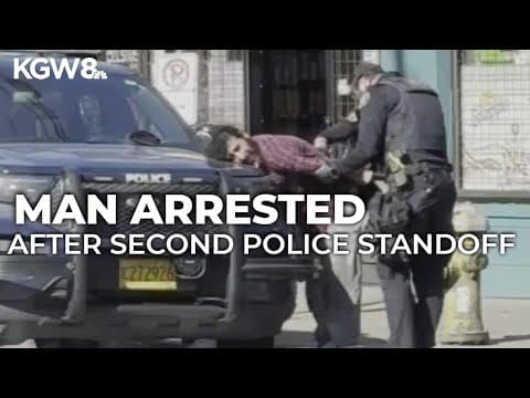 Suspect in 2 Portland standoffs arrested