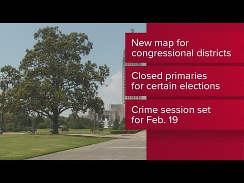 Louisiana lawmakers adjourn special session