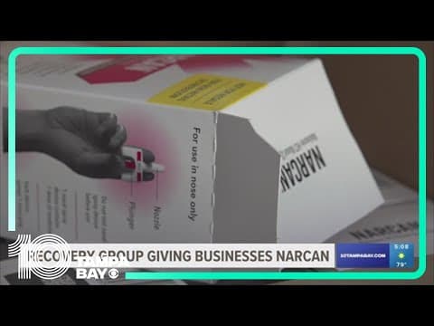 Recovery group giving out free Narcan to businesses over spring break