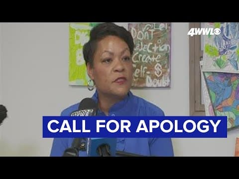 Victims of a juvenile carjacker call for Mayor Cantrell to apologize