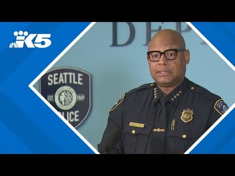 Seattle police chief addresses recent killings