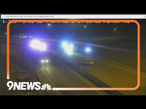 Southbound I-225 reopens after driver leaves scene of deadly crash