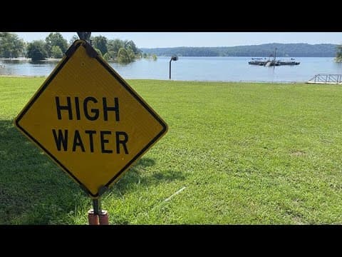 'Our beach is not just flooded — it's nonexistent' | Monroe Lake closes beaches