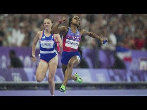 Olympic gold medalist Sha’Carri Richardson arrested for alleged domestic violence, police say