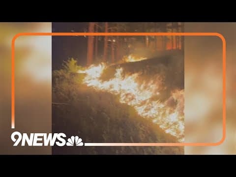 Backburns being used to fight fire in Larimer County