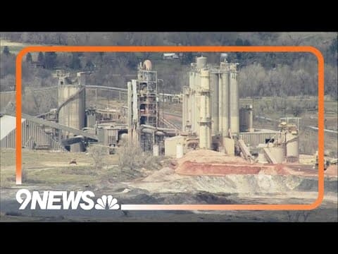 Boulder County orders cement plant to stop operating