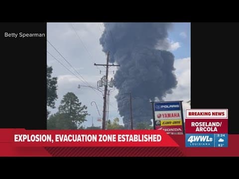 Team Coverage: Roseland Explosion, Residents ordered to evacuate in Louisiana