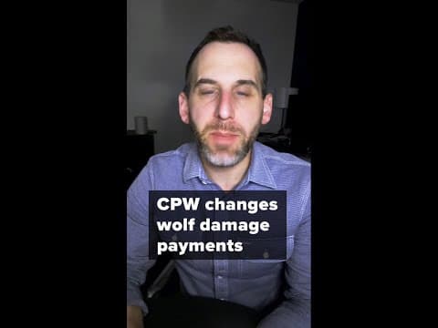 Colorado Parks and Wildlife changes wolf damage payment system