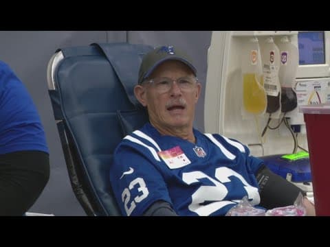 Colts host 25th annual 'Bleed Blue' blood drive