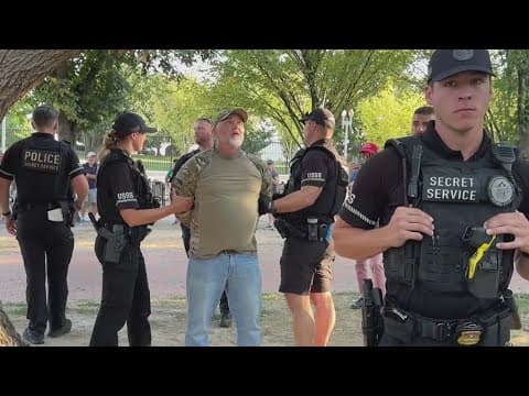 Veteran speaks out after burning American flag