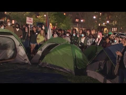 36 arrested after gathering at Ohio State to protest Israel-Hamas war