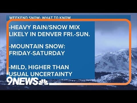 Winter storm: How much snow could the Front Range and Colorado get?