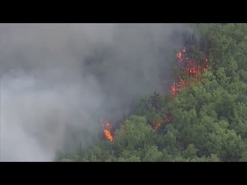 Liberty County wildfire continues to smolder as residents return to their homes