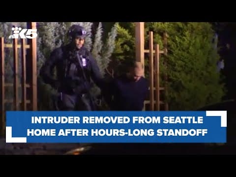 BREAKING: SWAT teams surround Seattle home after intruder locks homeowners out