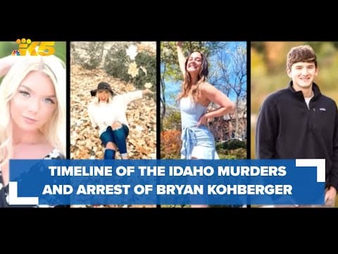 Timeline of Idaho murders and arrest of Bryan Kohberger