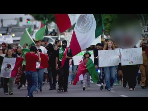 Hundreds gather at anti-ICE protest in National City