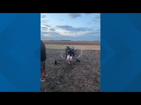 Man seriously hurt after paraglider crashes at Madison County Airport