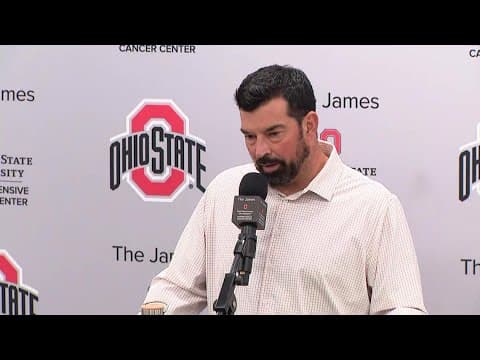 Ohio State press conference | Ryan Day speaks ahead of Minnesota game
