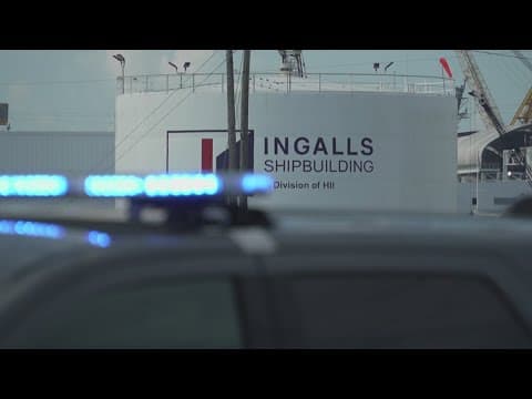 Suspect arrested in deadly shipyard shooting in Pascagoula, MS