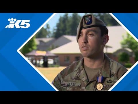 Army Ranger awarded for heroic Mount Hood rescue