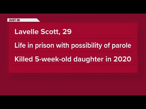 Man could spend life in prison for killing his five-week-old daughter