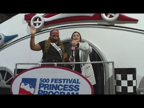 Sneak peek at the floats in the AES 500 Festival Parade ahead of Indy 500