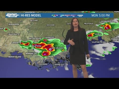 New Orleans Weather: Heat advisory and a few storms on Memorial Day