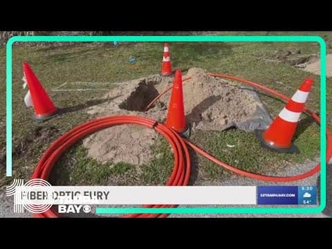 Hernando County neighbors want fiber optic contractor to clean up its act